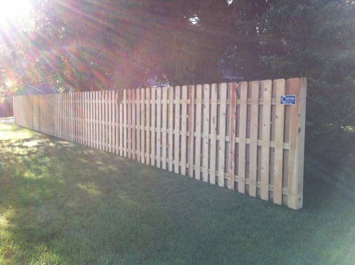 6' cedar shadowbox fence installed in Mishawaka, IN Profile Photos of Custom Fence Company 2265 reum rd - Photo 9 of 49