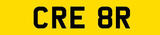 NUMBER PLATE MAKER, north-east of London