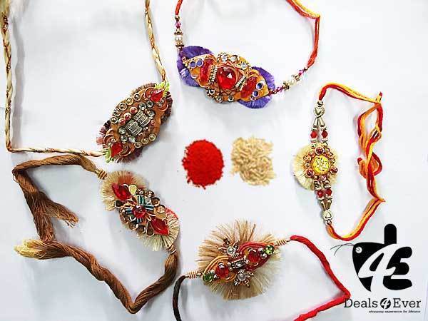  Pricelists of Send Opportune Navratna Rakhi to the Brother You Really Love and Adore acharya nicketan mayur vihar-1,new delhi 110091 - Photo 1 of 1