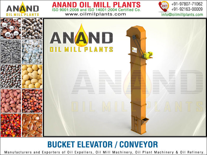 Bucket elevator Manufacturers Exporters Distributors in India Punjab Ludhiana +91-92163-00009 http://www.oilmillplants.com<br />
 New Album of oil expeller machines, oil refinery plant, steam ibr boiler in India 677, Industrial Area- - Photo 14 of 25