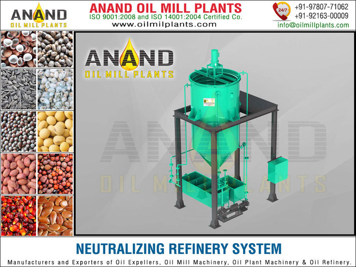 Neutralizing refinery Manufacturers Exporters Distributors in India Punjab Ludhiana +91-92163-00009 http://www.oilmillplants.com<br />
 New Album of oil expeller machines, oil refinery plant, steam ibr boiler in India 677, Industrial Area- - Photo 13 of 25
