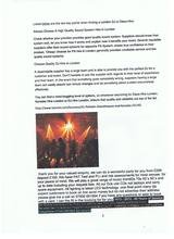 Menus & Prices, A1 Reliable Discotheques and Karaoke, Southgate