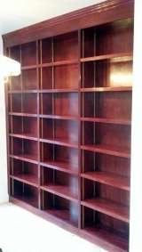 Beautiful finished polished bookshelf Dynamite Improvements 30338 