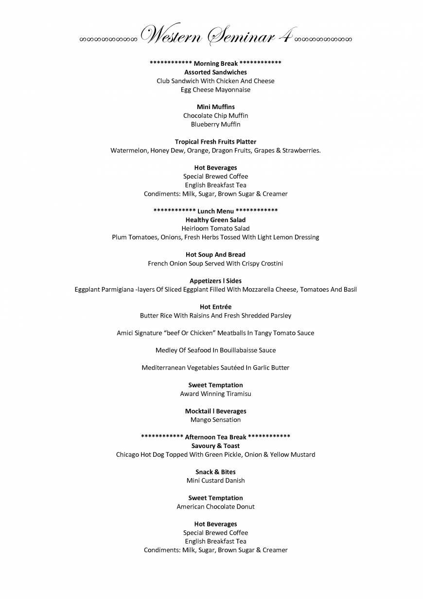  Pricelists of Friends Alley Catering 8A Admiralty Street #07-17 - Photo 30 of 39