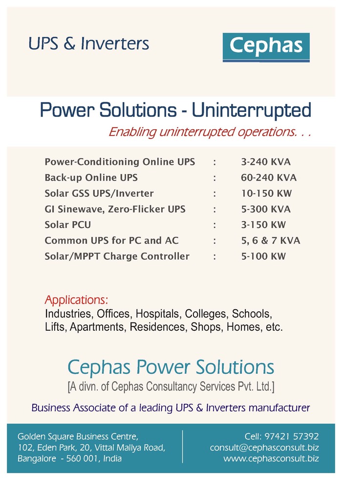  Products and Services of Cephas Consultancy Services Pvt. Ltd. WeWork Galaxy 43 Residency Road  Shanthala Nagar India - Photo 3 of 3