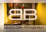  Benson & Bingham Accident Injury Lawyers, LLC 626 S. 10th St. 