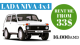 Menus & Prices, Naniko Rent a Car Armenia, Yerevan