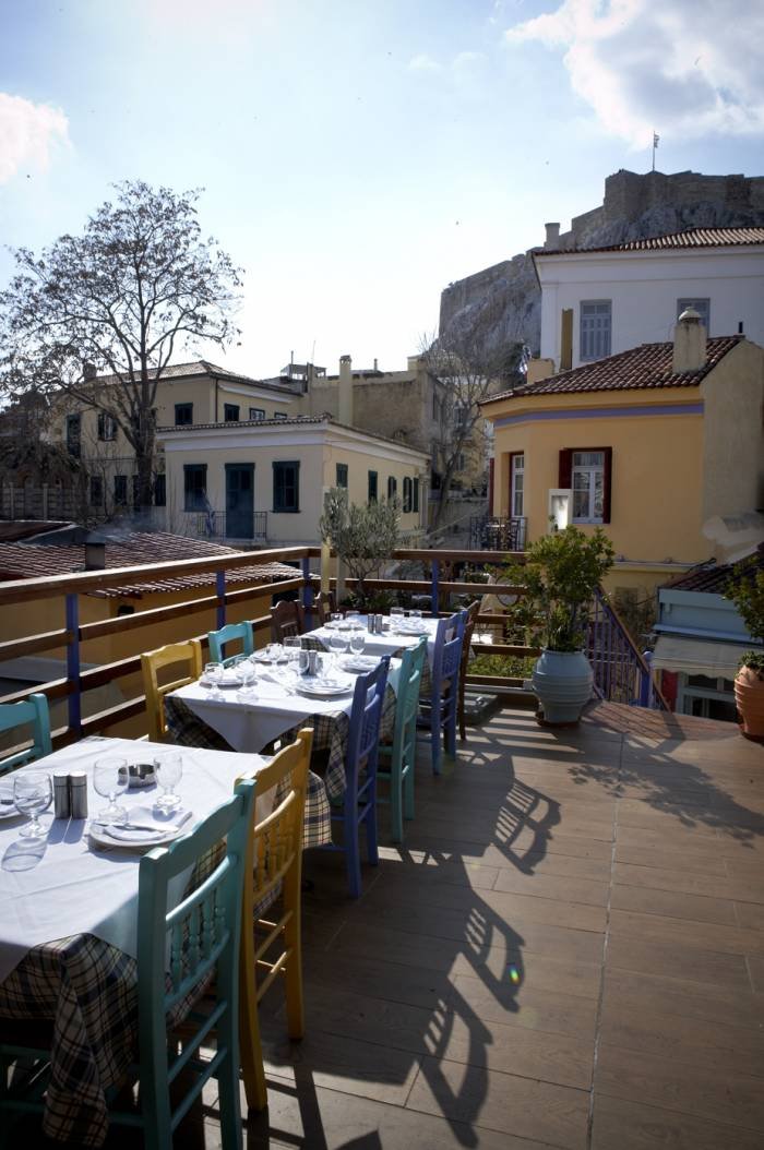  outdoors area of Elaia Restaurant 16 Erechtheos & Erotokritou str. - Photo 3 of 11