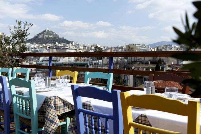  outdoors area of Elaia Restaurant 16 Erechtheos & Erotokritou str. - Photo 4 of 11