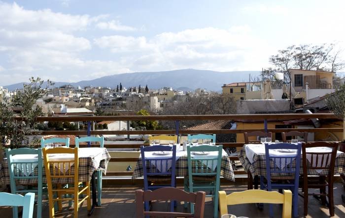  outdoors area of Elaia Restaurant 16 Erechtheos & Erotokritou str. - Photo 5 of 11