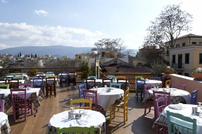  outdoors area of Elaia Restaurant 16 Erechtheos & Erotokritou str. - Photo 6 of 11