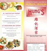 Menus & Prices, Hung's Chinese Restaurant, Streatham