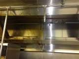 Half way through a kitchen canopy clean Ocean cleaning 43 caxton road 