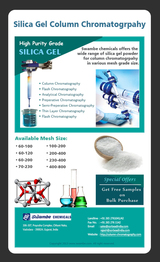 Menus & Prices, Sorbead India - Chromatography Desiccants, Vadodara