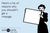 List of reason why you shouldn't get a massage Massage Professionals of Jackson Hole Jackson Hole 