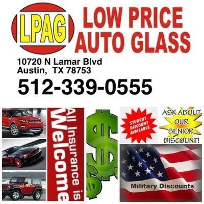  Profile Photos of Low Price Auto Glass 10720 N Lamar Blvd - Photo 1 of 1