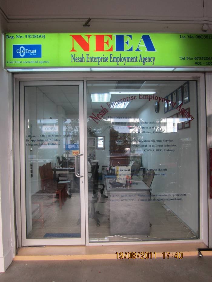  Profile Photos of NESAH ENTERPRISE EMPLOYMENT AGENCY Blk 729,YISHUN STREET 71 - Photo 2 of 2