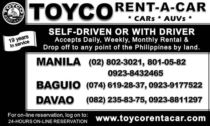  Profile Photos of TOYCO RENT-A-CAR MARCOS ALVAREZ AVENUE TALON 5 - Photo 1 of 1