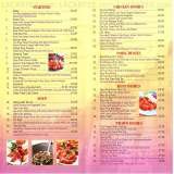 Menus & Prices, Epsom Thai, Epsom