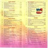 Menus & Prices, Epsom Thai, Epsom