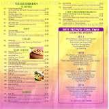 Menus & Prices, Epsom Thai, Epsom