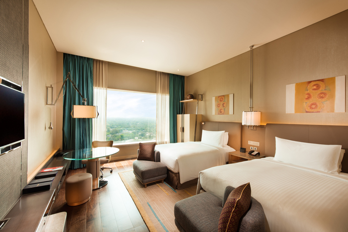 Twin Deluxe Guest Room Conrad Pune of Conrad Pune 7 Mangaldas Road - Photo 5 of 18