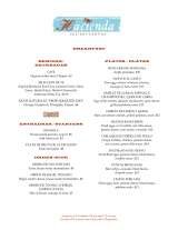 Menus & Prices, Hacienda Cocina y Cantina, Cabo San Lucas
