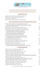 Menus & Prices, Hacienda Cocina y Cantina, Cabo San Lucas