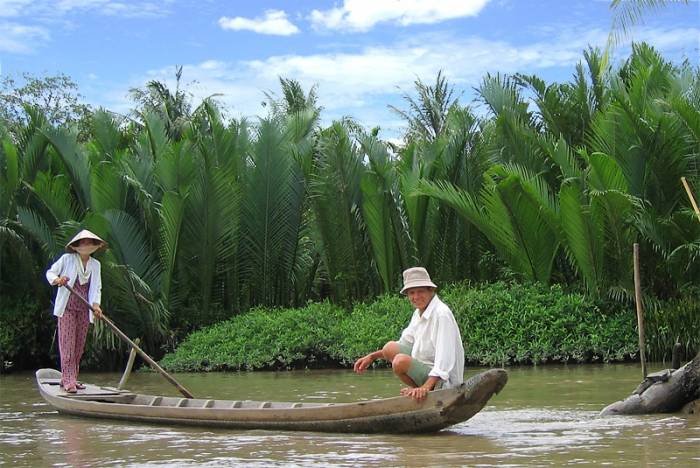 Fishing on mekong river MEKONG DELTA & FLOATING MARKETS of PD TOURISM & TRADING CO., LTD. 516 Nguyen Chi Thanh st., - Photo 30 of 30