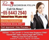 Menus & Prices, Power Credit Enterprise - Reputable Licensed Moneylender Since 2007, Singapore