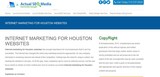 Menus & Prices, INTERNET MARKETING FOR HOUSTON WEBSITES, Houston