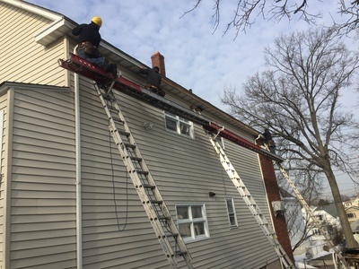 Gutter And Soffit Repair in New Jersey  Profile Photos of Jamie Roofing Contractor Gutter Repair Roof Repair NJ 6 E Columbia Ave - Photo 2 of 14