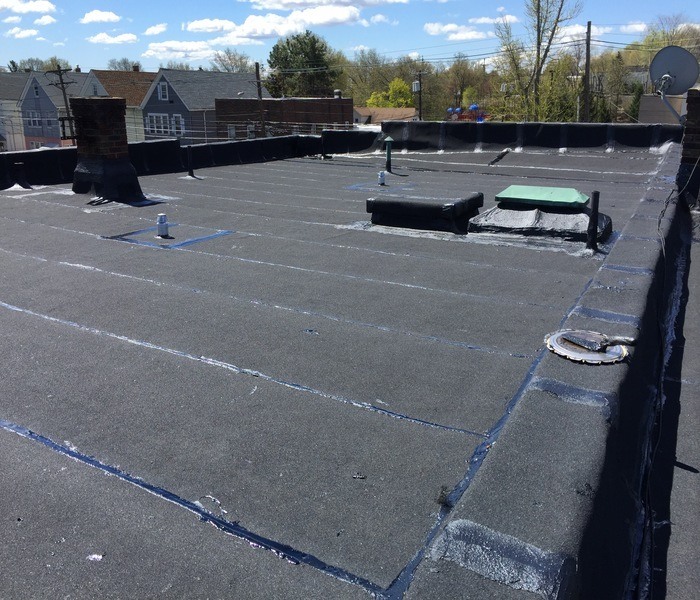 Flat Roof Installed IN New Jersey Profile Photos of Jamie Roofing Contractor Gutter Repair Roof Repair NJ 6 E Columbia Ave - Photo 8 of 14