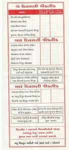 Menus & Prices, Yatra Gujarat-INDIA, Ahmedabad