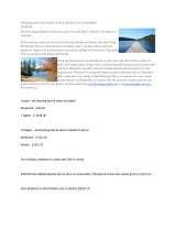 Menus & Prices, Stevens Cottage Rentals of New Hampshire, Laconia