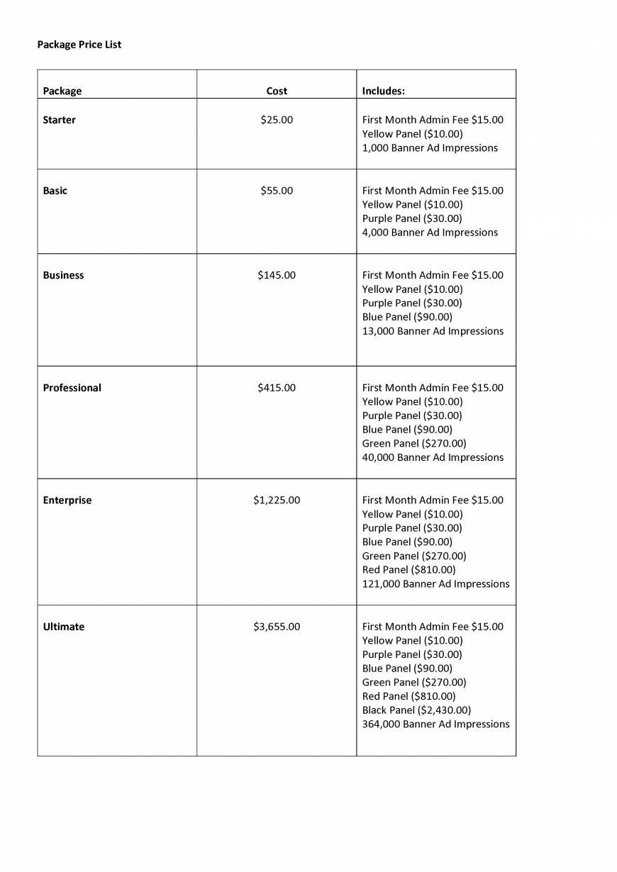  Pricelists of Adincomeonline Alhaurin el Grande - Photo 1 of 1