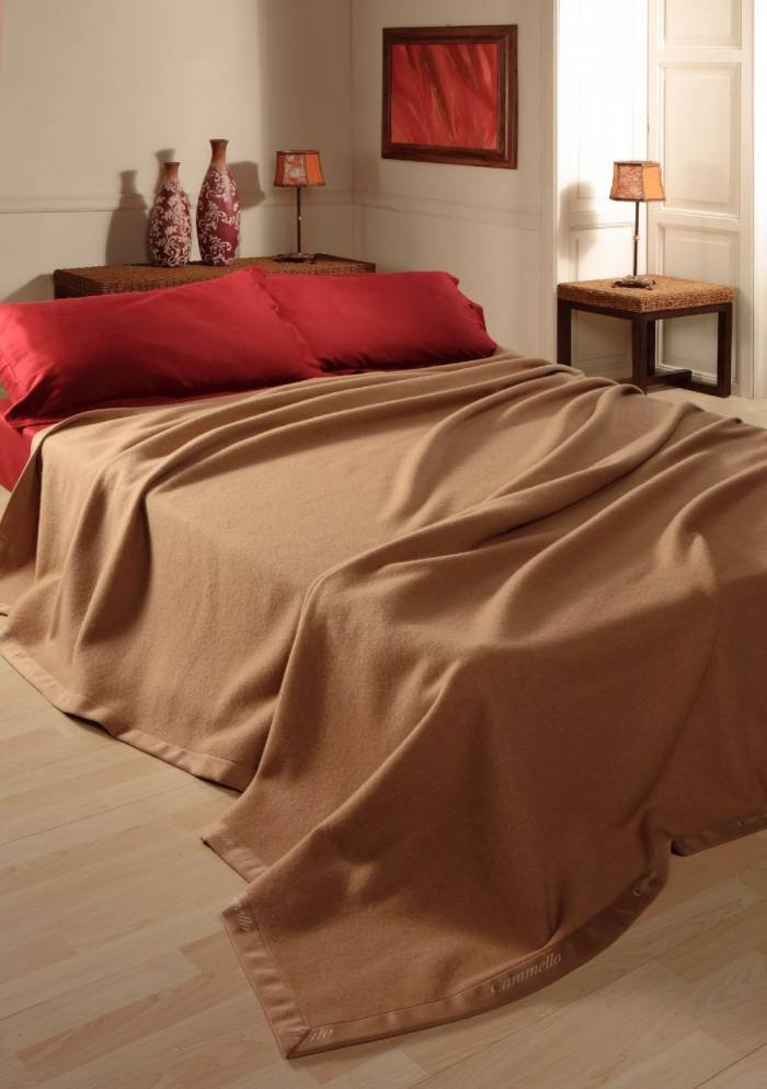 WINTER BLANKET SINGLE SIZE PURE BABY CAMEL ROBERTO<br />
This bed single size blanket Roberto is an artisan production made in Italy and it is finished by hand with natural colours.<br />
On sale at: www.cashmerewool.it Profile Photos of Cashmerewool Piazza XXV Aprile, 2/F - Photo 8 of 21 WINTER BLANKET SINGLE SIZE PURE BABY CAMEL ROBERTO<br />
This bed single size blanket Roberto is an artisan production made in Italy and it is finished by hand with natural colours.<br />
On sale at: www.cashmerewool.it Profile Photos of Cashmerewool Piazza XXV Aprile, 2/F - Photo 8 of 21