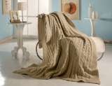 KNITTED PLAID THROW CASHMERE BLEND
The throw is realized in knitted Cashmere 25% and Merino Wool 75%, with plait working and edging edge hand working.The knitted plaid throw is aÂ luxury unisex giftÂ for anniversary, Christmas, birthday
www.cashmerewool, Cashmerewool, Biella