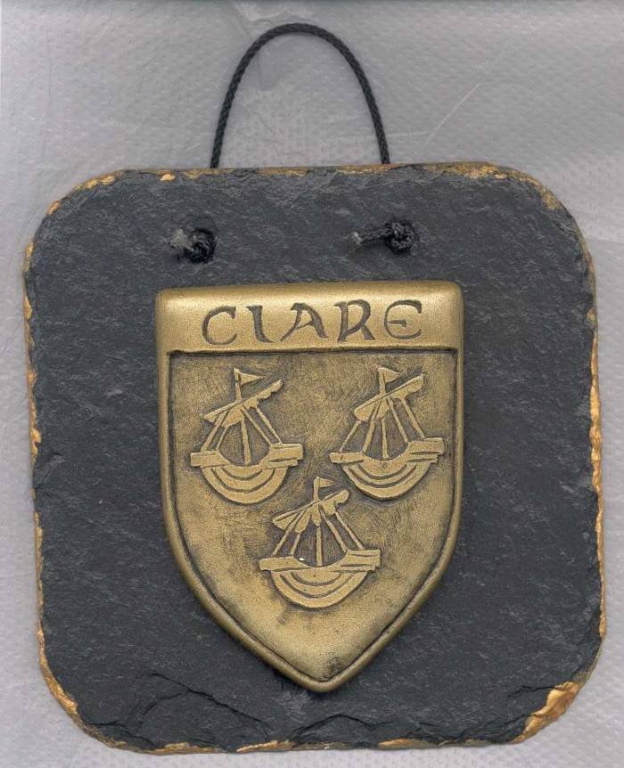 County Clare slate plaque. Handmade by Killyliss Studio. Profile Photos of Killyliss Studio Irish Gifts 40 Killyliss Road - Photo 18 of 36 County Clare slate plaque. Handmade by Killyliss Studio. Profile Photos of Killyliss Studio Irish Gifts 40 Killyliss Road - Photo 18 of 36
