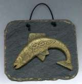 Slamon of Knowledge slate wall plaque Hand made by Killyliss Studio. Killyliss Studio Irish Gifts 40 Killyliss Road 