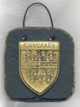 County Tipperary slate wall plaque. Handmade in Ireland by Killyliss Studio. Killyliss Studio Irish Gifts 40 Killyliss Road 
