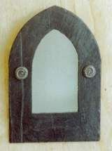 Slate nirror handmade in Ireland by Killyliss Studio. Killyliss Studio Irish Gifts 40 Killyliss Road 