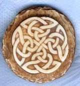 Celtic knotwork fridge magnet. Handmade in Killyliss Studio Ireland. Killyliss Studio Irish Gifts 40 Killyliss Road 