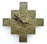 Celtic maze pattern wall clock. Hand made in Ireland by Killyliss Studio. Killyliss Studio Irish Gifts 40 Killyliss Road 