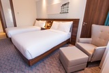 Twin Guest Room Hampton by Hilton Amsterdam Centre East Panamalaan 188-196 