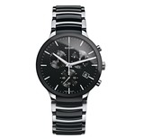 Rado Jubile Centrix Chronograph Ceramic Silver Menâ€™s Watch, Ticktockers, Mumbai