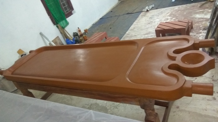 fiber shirodhara table New Album of AYUSHJYOTHI VIII/418,NADAYMURI ROAD,THOTTARA,ARAYANKAVU,KULAYATTIKKARA (PO) - Photo 3 of 13