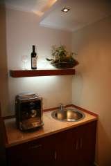 Kitchenette in Platinum standard double room, Hotel Mediteran Ulcinj, Ulcinj
