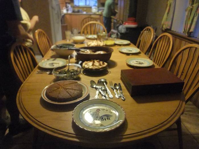 Family style meal in the Farm house at Willow Creek Ranch, Mountain Ranch, CA Profile Photos of Willow Creek Ranch 5125 Michel Rd - Photo 19 of 30 Family style meal in the Farm house at Willow Creek Ranch, Mountain Ranch, CA Profile Photos of Willow Creek Ranch 5125 Michel Rd - Photo 19 of 30