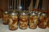 Canned apple pie filling at Willow Creek Ranch Willow Creek Ranch 5125 Michel Rd 